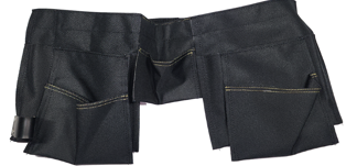 Delantal reforzado 6 bolsas